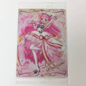 【未開封品】 プリキュア カードウエハース10 No.01 SR キュアワンダフル 1枚