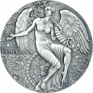 2021　カメルーン　フォルトゥーナ　女神　セレスティアルビューティー　2オンス　銀貨　コイン