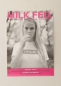 ポスター　MILK FED.　ミルクフェド