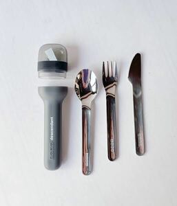 新品未使用 DESCENDANT SPY HOP UTENSIL SET ZOKU ディセンダント フォーク スプーン ナイフ 食器セット