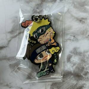 NARUTO ナルト 疾風伝 ラバーマスコットでツーマンセルだってばよ！ ラバーマスコット ラバーストラップ ラバスト ナルト & イルカ