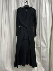 チュール付き 1994SS yohji yamamoto femme vintage デザインドレス（FT-D56-813）