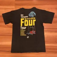 横山健 TシャツExhausted Four Tour Mサイズ