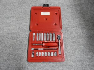 美品　ＭＡＣ　ＴＯＯＬＳ　マックツール　ラチェット　ソケットセット　SM196BR（4720）