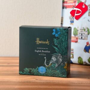 Harrods/ハロッズ 紅茶 No.14 English Breakfast ティーバッグ100包 