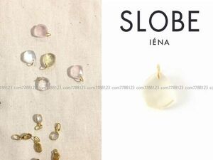 保管品◎SLOBE IENA Pondichery◎ネックレス チャーム アクセサリー ゴールド ジュエリー ポンディシェリ シトリン 天然石