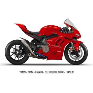 DUCATI PANIGALE V4 2020～2024 AUSTINRACING DE-CAT エキゾーストマフラー オースティンレーシング