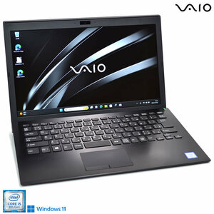 Windows11 13.3型 フルHD VAIO Pro PG VJPG11C11N Core i5 8250U M.2SSD256G メモリ8G Wi-Fi Webカメラ HDMI