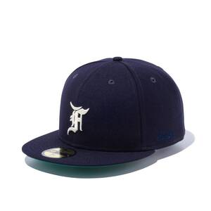 NEW ERA FEAR OF GOD ESSENTIALS 59FIFTY FITTED NAVY 7 3/8キャップ