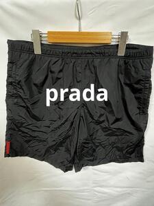 プラダPRADA メンズ スイムパンツ サイズ46 黒