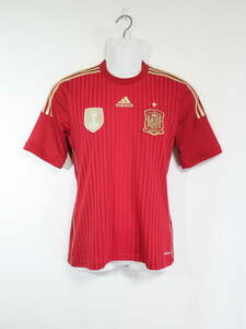 スペイン 代表 2014 ホーム ユニフォーム S アディダス ADIDAS Spain シャツ サッカー