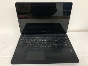 中古■15.5型 VAIO SVF1532SEJ [i3-4005U/8G/新品SSD:256G/Sマルチ/カメラ]★LCD劣化★AC付★送料無料