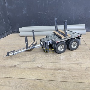 トレーラートラック用 ポールトレーラー 【中古】 TAMIYA タミヤ 1/14 RC POLE-TRAILER ビッグトラックシリーズ 未チェック / 65752