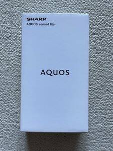 AQUOS sense4 lite ブラック(B) SH-RM15／箱・クイックスタートガイド・保証書の３点