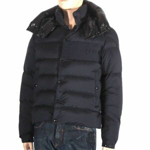 【CU】MONCLER モンクレール　ダウンジャケット　AUBRAC　オーブラック　ネイビー　1A54410 C0573 776【新品・未使用・正規品】