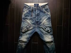 G-STAR RAW♪SCUBA 5620 LOOSE TAPERED♪ジースター♪立体裁断♪サルエル♪W31 L34♪50446 2229 1363