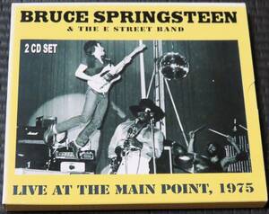 ◆Bruce Springsteen◆ ブルース・スプリングスティーン Live At The Main Point 1975 2CD 2枚組 輸入盤 ■2枚以上購入で送料無料