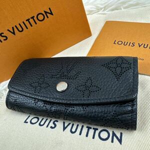 LOUIS VUITTON ルイヴィトン マヒナ ミュルティクレ4 M64054 TN4109 箱付き キーケース・キーホルダー