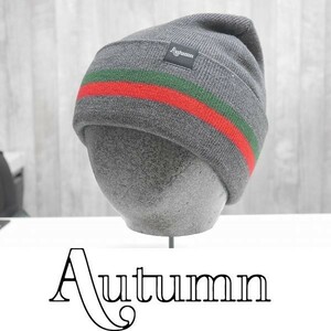 【新品:送料無料】22 AUTUMN SURPLUS BAND BEANIE - CHARCOAL オータム スノーボード ビーニー ニット帽