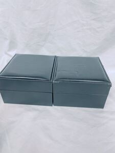 ブルガリ　BVLGARI 時計ケース 空箱 腕時計 ボックス BOX 空き箱　時計用　2個セット　おまとめ