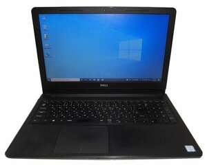 Windows10 DELL Vostro 15 3568 Core i3-6006U 2.0GHz メモリ 4GB HDD 500GB(SATA) DVDマルチ 15.6インチ Webカメラ ACアダプタ付属なし