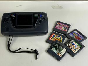 ◆GO120 ゲーム機 まとめ SEGA ゲームギア 本体、ソフト ソニック・ザ・ヘッジホッグ2 など　動作未確認◆T