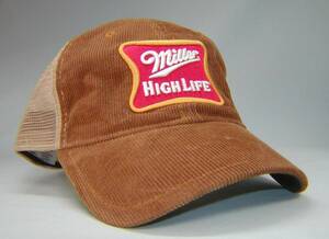 miller　ミラービール 　帽子　9424★　新品　アメリカで購入　最後の１つ