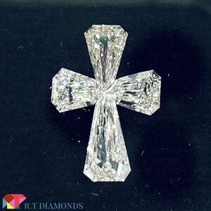 CROSS 十字架形ダイヤモンドセット 0.716ct 4PC/RT1424/CGL