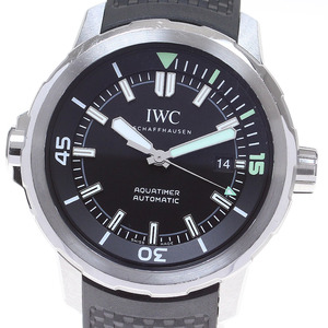 IWC IWC SCHAFFHAUSEN IW329001 アクアタイマー デイト 自動巻き メンズ _826236