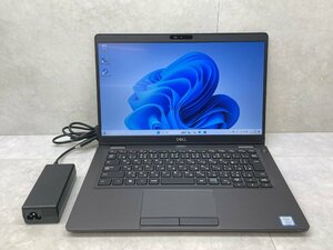 ☆1円☆美品☆第8世代☆DELL☆LATITUDE5300☆Core i5 1.60GHz/8GB/SSD256GB/無線/Bluetooth/カメラ/Office/Win11 DtoD領域☆