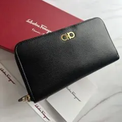 462 極上美品 Ferragamo サルヴァトーレフェラガモ 長財布