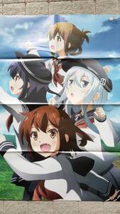 艦隊これくしょん　艦これ　DOG DAYS　ドッグデイズ　リバーシブルポスター　未使用　娘TYPE　ニャンタイプ付録ポスター