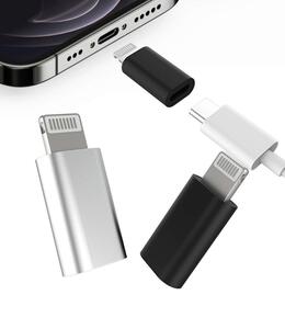 35 iPhone Lightning Usb変換アダプタ(3個セット)USB Cタイプc メスにアップルオス充電器アダプターたいぷcプラグライトニング コネクタ