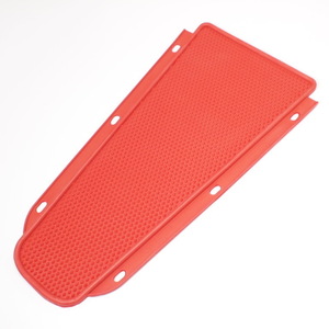 Central floor mat for Vespa V50 PV125 ET3 - red ベスパ センターマット 赤 スモール系用サイズ 50s 100