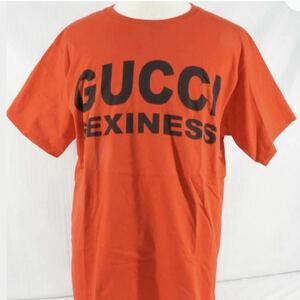 美品 グッチ メンズ レディース 半袖Tシャツ イタリア製 GUCCI TEE オーバーサイズ ビッグシルエット ミケーレ ケリングジャパン シャツ