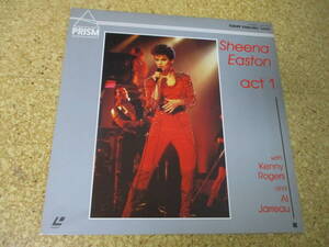 ◎Sheena Easton　シーナ・イーストン★Act I/日本レーザーディスク Laserdisc 盤☆シート　Kenny Rogers and Al Jarreau