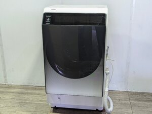 埼玉発　SHARP　ドラム式電気洗濯乾燥機　ES-W114-SR　標準洗濯容量11.0kg　2021年製　MM　TRY