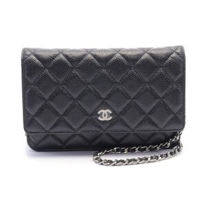 シャネル マトラッセ ブランドオフ CHANEL レザー ショルダーバッグ 中古 レディース