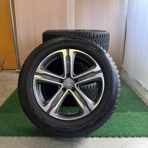 【909】冬タイヤ Mベンツ GLC 純正アルミセット 18×8J+38 112-5H 中古品4本