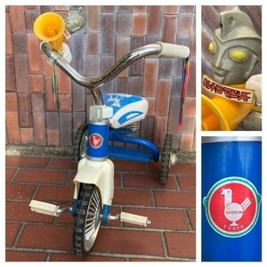 美品 ビンテージ 70s SHORIN TOKYO 三輪車 ウルトラマンエース バンビ 昭和レトロ 当時物