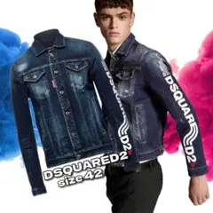 【美品】D2★Line Dan Denim Jacket デニムジャケット42