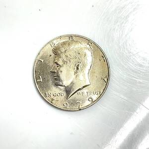 (志木)アメリカ合衆国 ケネディ 1979年 古銭 HALF DOLLAR/ハーフダラー 50セント 11.1g (検 LIBERTY リバティコイン 硬貨 ＄ 北アメリカ(o)