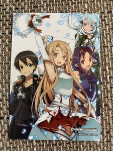 ☆ソードアート・オンライン SAO abec トレーディング ブロマイド キリト アスナ シノン☆