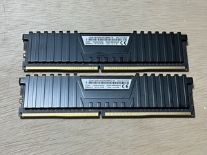 CORSAIR　V-ENGEANCE　LPX　DDR4　16GB（8GB×2）　2枚組　中古品