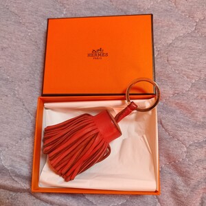 HERMES エルメス アニョーミロ カルメン レッド チャーム キーホルダー 共箱付【匿名】即日発送!!