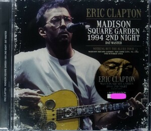 [送料ゼロ]Eric Clapton ’94 DAT Master Live Madison Square Garden NYC USA エリック・クラプトン 