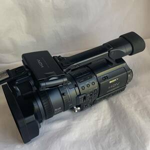 K474 SONY HDR-FX1 ビデオカメラレコーダー　ビデオカメラ　ハンディカム　HDV 動作未確認　ハードケース付き　ソニー 
