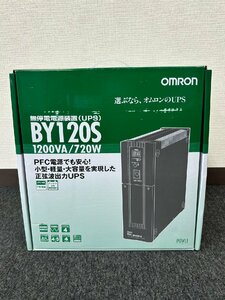 AH◇OMRON UPS BY120S 無停電電源装置◇未使用 1200VA 720W オムロン パウリ POWLI EB0 EC0