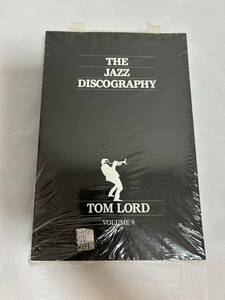 ●L221●未開封 洋書 ジャズ本 The Jazz Discography Vol. 9 Tom Lord