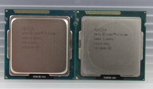 【中古】Intel CPU i7-3770K/3.50GHZ×2個